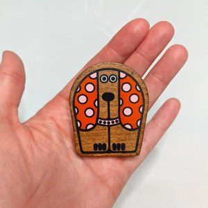 Vintage 60s Looking Dog Sewing Tape Measure